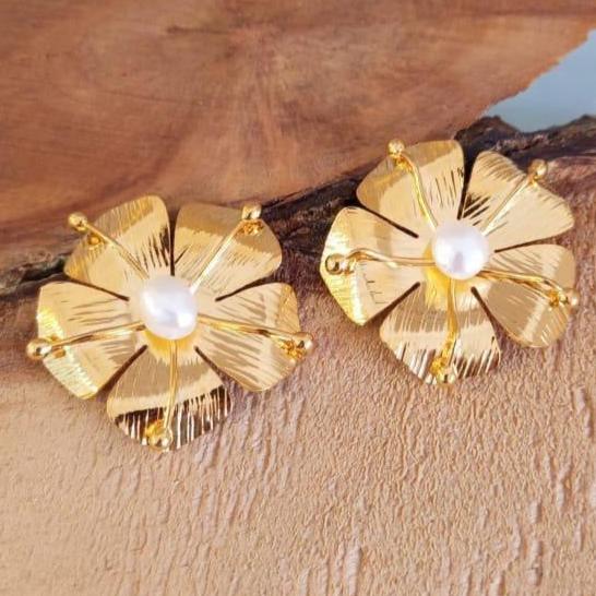 Topos Flores Realistas Perlas 5 CM