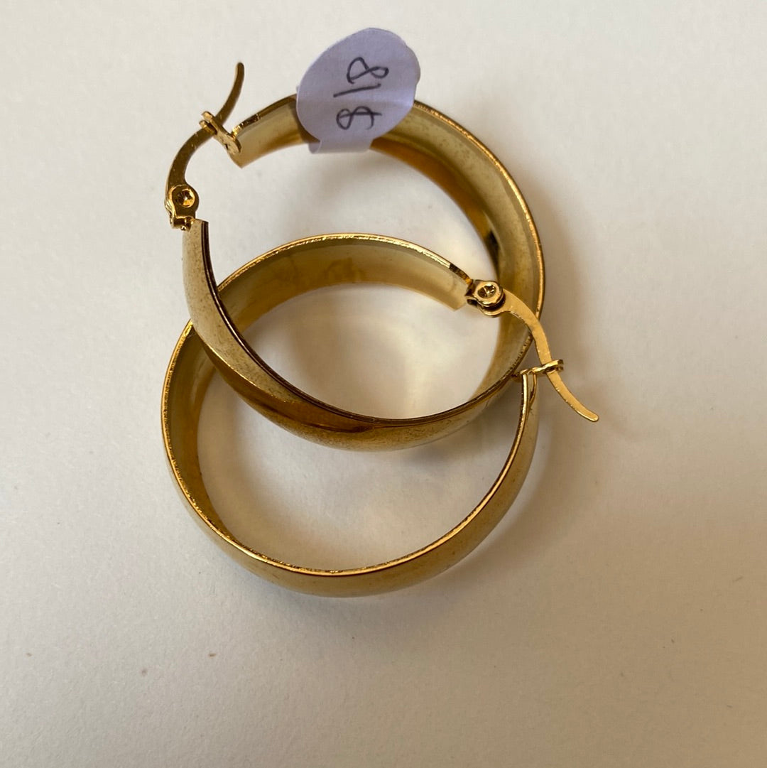 499 Argollas lisas gruesas acero 30mm