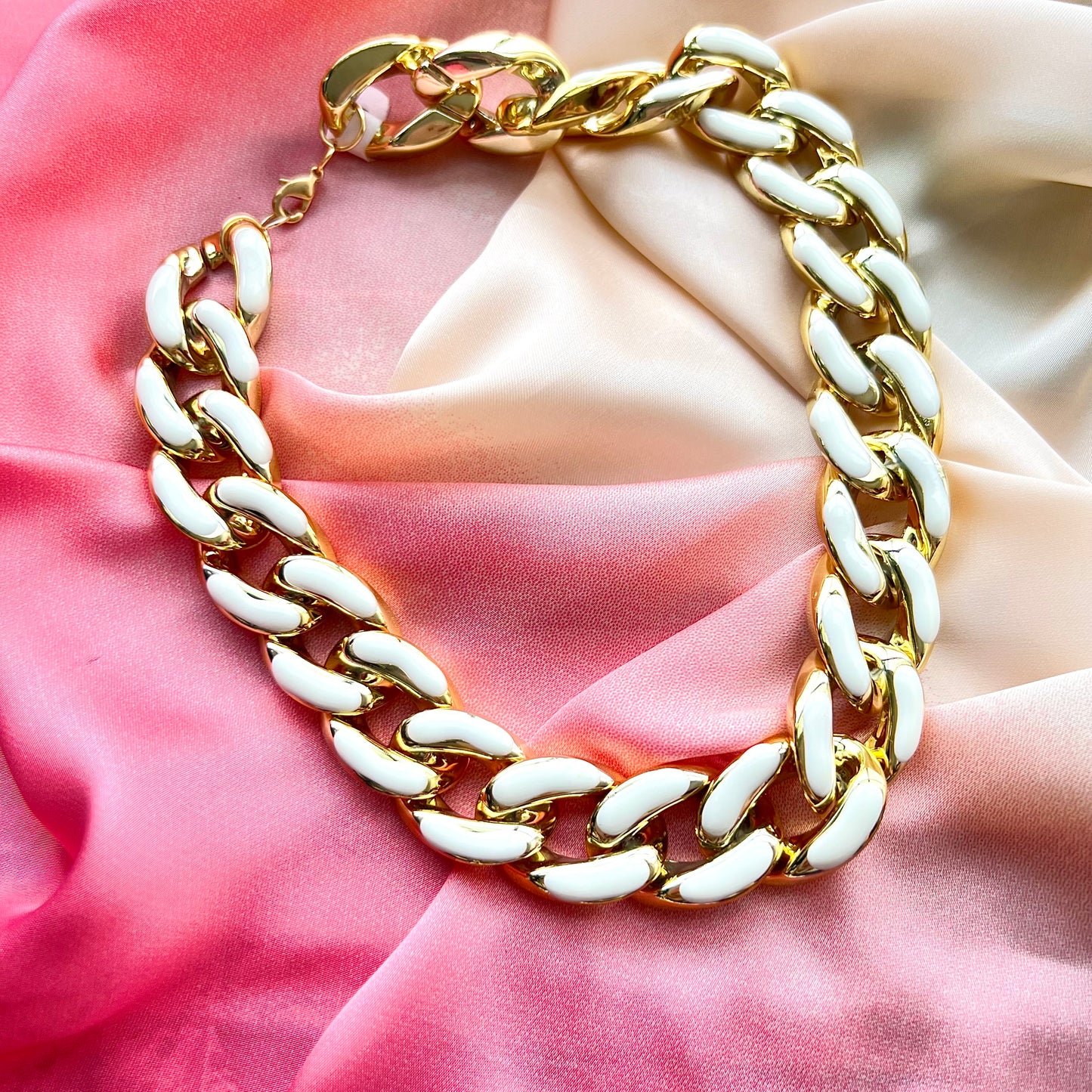 126 Collares cubana acrílico PROMO