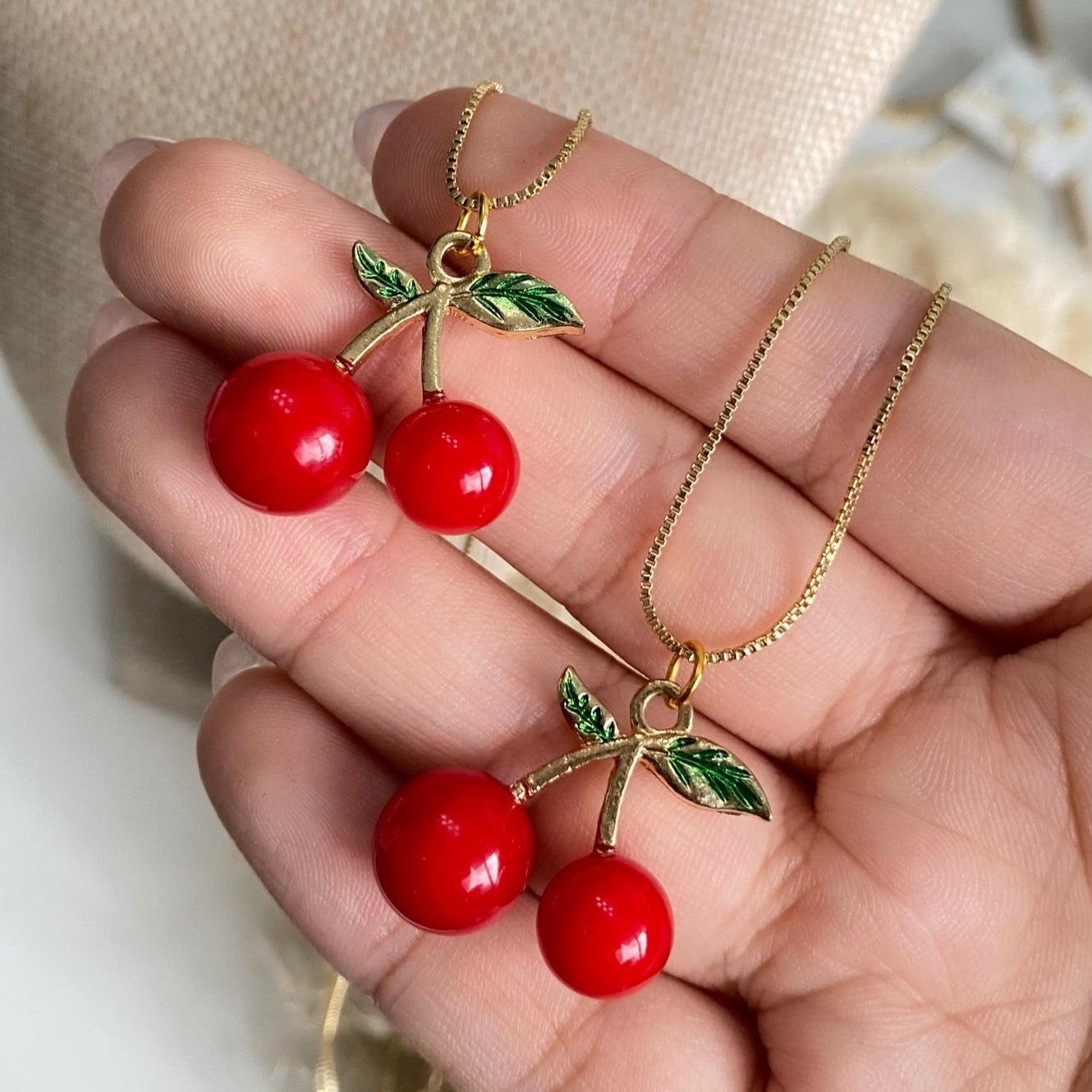 Collar Sweet Cherry de Rodio