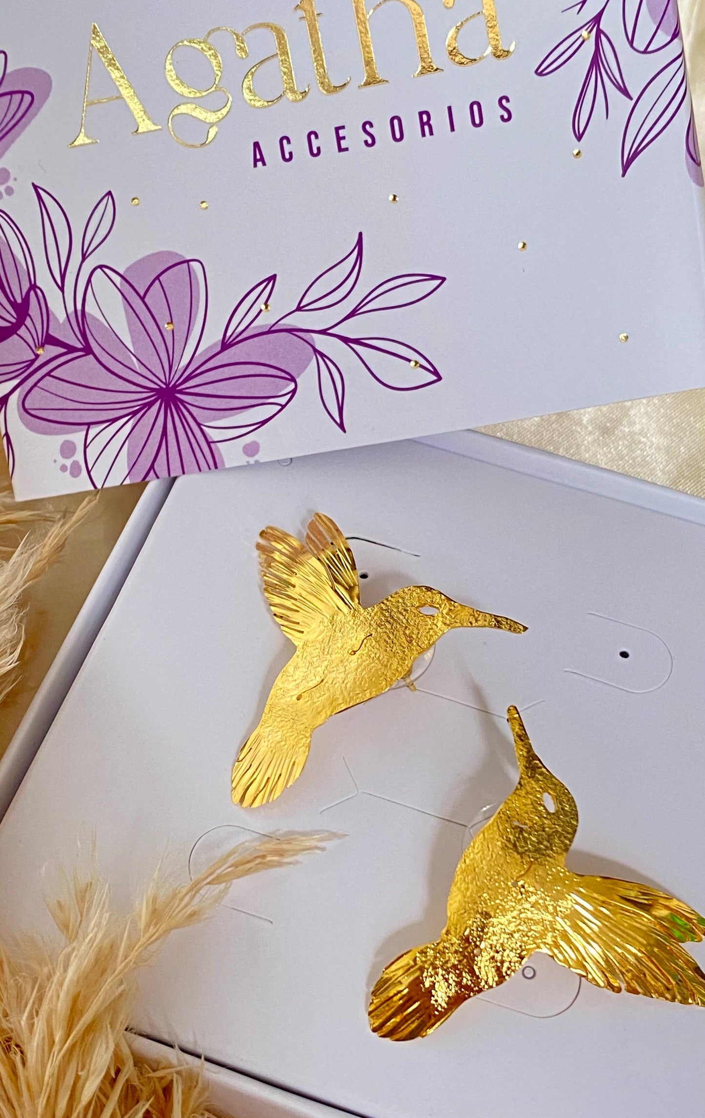 598 Topos colibrí orfebrería