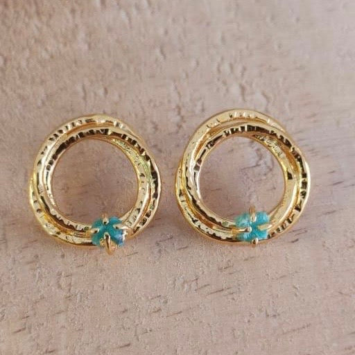 Topos Esmeralda Cindy Orfebrería / Oro