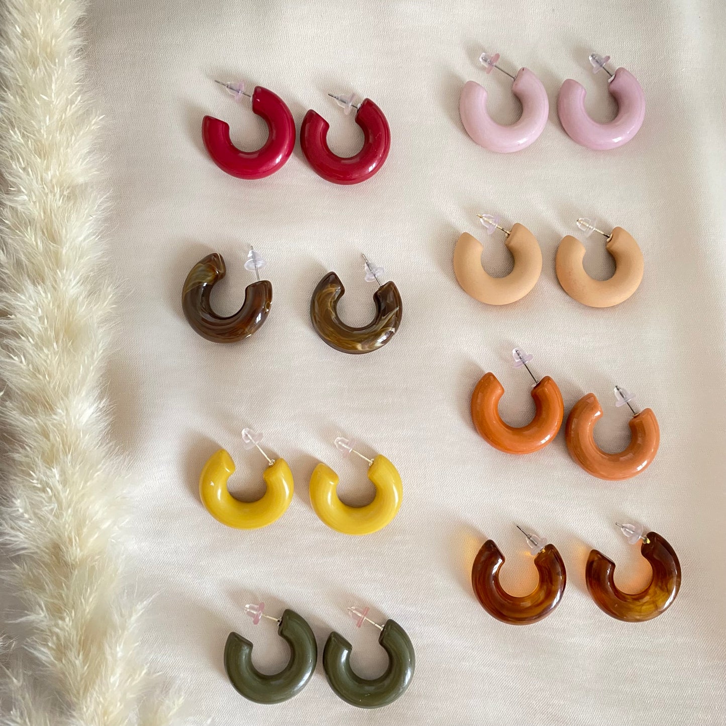 625 Candongas acrílico transparente y mate