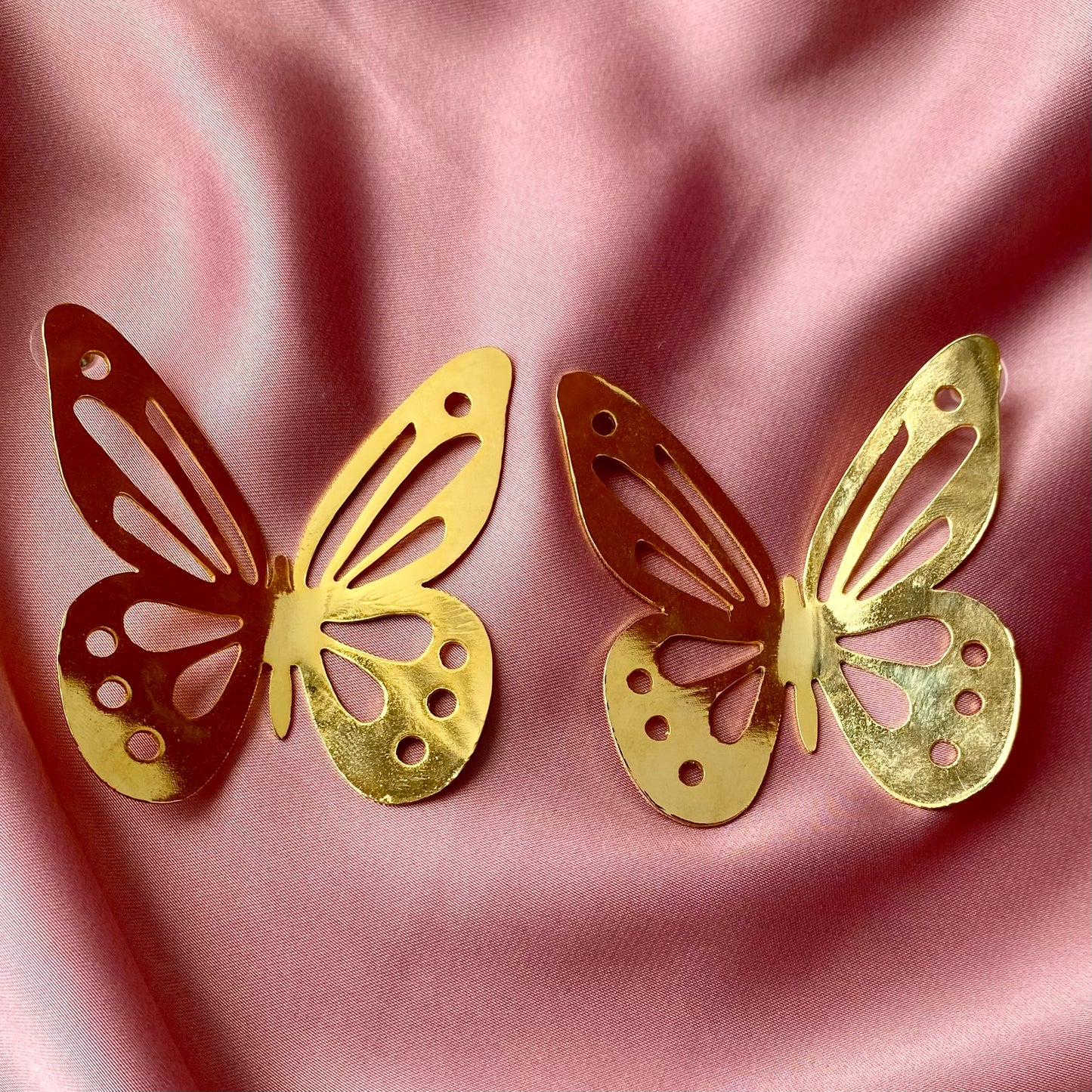 278 Aretes mariposa orfebrería